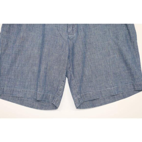 Polo Ralph Lauren Mens Chambray Blue Shorts Size 33 Preppy Casual - Picture 6 of 10